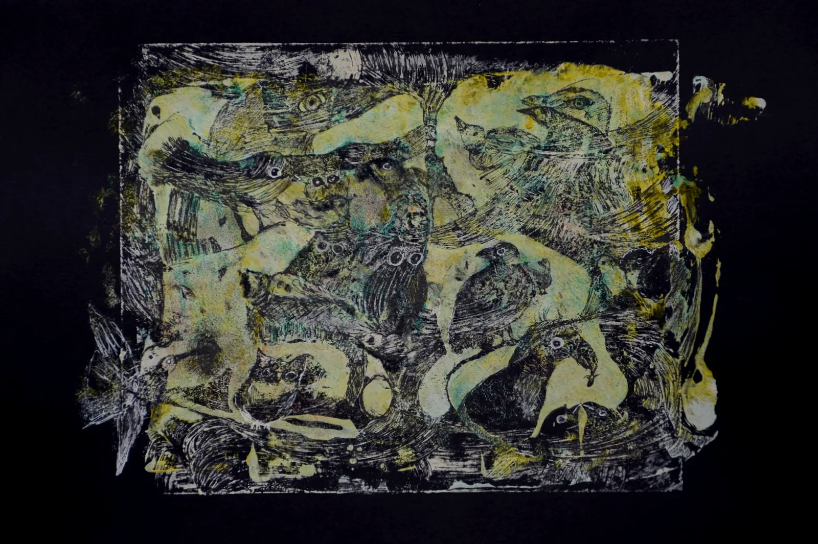 die_vögel,acryl,tusche_auf_papier,din_a_4_,2015